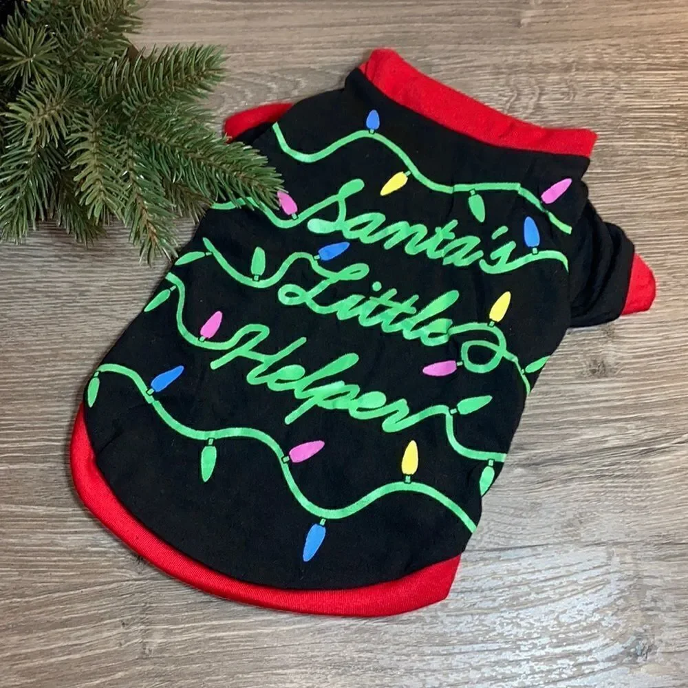 🎈Santa’s Little Helper Dog Christmas Shirt